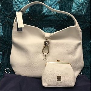 Dooney & Bourke Belvedere logo lock and wallet NWT